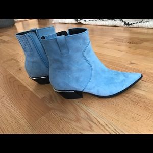 Blue Sold Out Calvin Klein Boots size 7.5